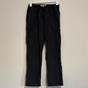 Serra Black Cargo Pants